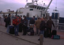 Schiff nach Wangerooge